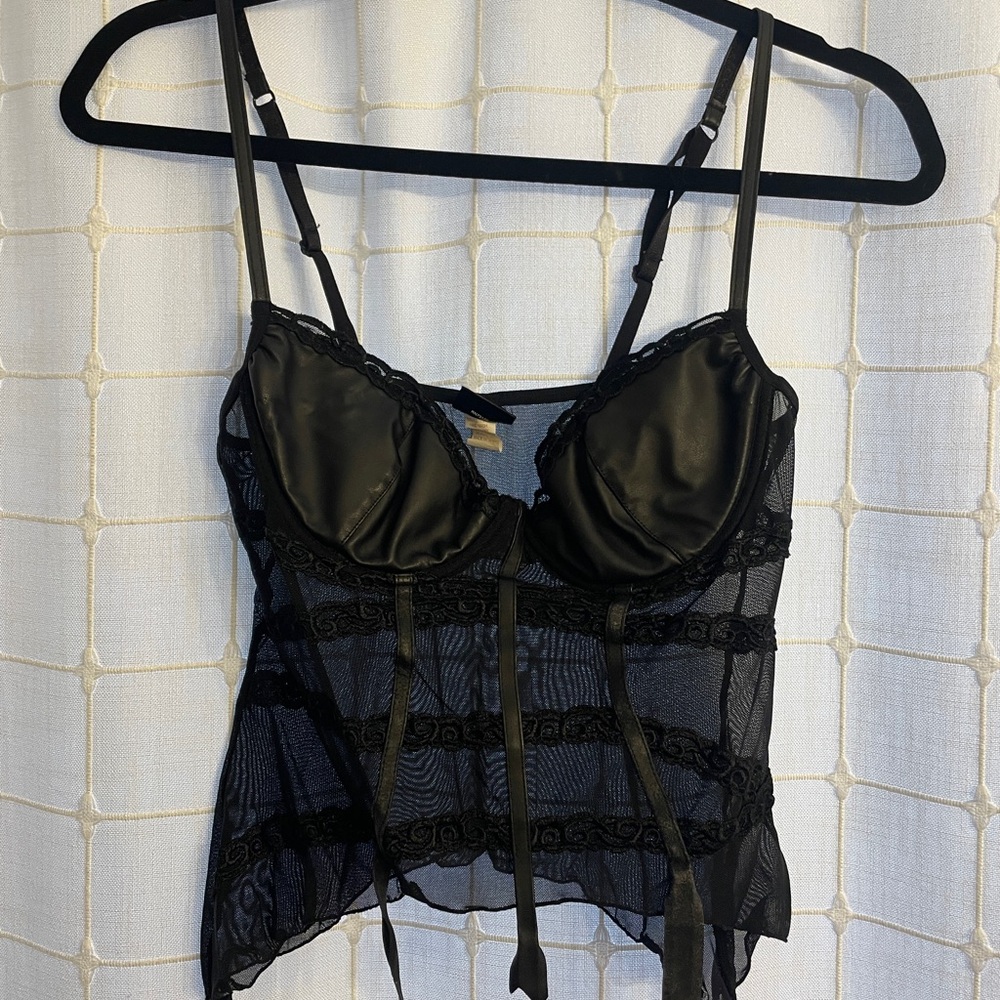 Elegant Black Lace Camisole